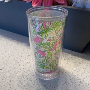 Lilly Pulitzer Insulated Plastic Glass
